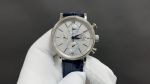 TW Factory IWC Portofino 42*13.5mm Dandong 7750 Movement Blue Italian Calfskin Leather Strap White Face Watch